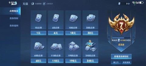 王者荣耀贵族怎么看