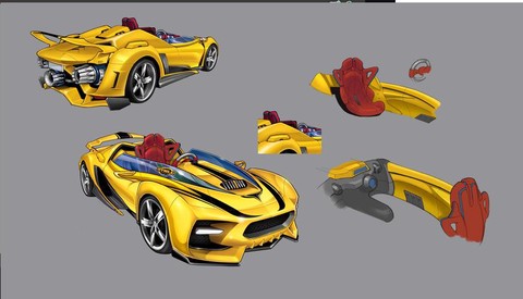 qq飞车怎么改装大黄蜂[图2]