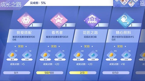 qq炫舞成就怎么完成