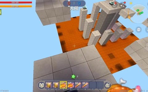 迷你世界怎么过岩浆